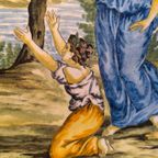 Prachtige Napolitaanse Maiolica thumbnail 4