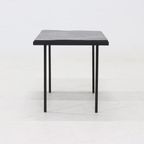 Minimalist Steel And Slate Side Or Coffee Table 1960S thumbnail 5