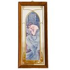 Mucha Artdeco Print Met Spiegel Jaren 70 thumbnail 3