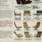 Vintage Draaifauteuil, IKEA Lia - Lundgren *2 Stuks* | 1978 thumbnail 6