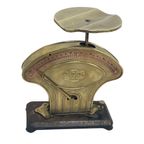 Rictus - Art Deco Postal Scale - Polished Brass And Copper thumbnail 5