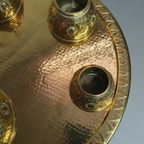 Art Nouveau Brass Smoke Table thumbnail 8