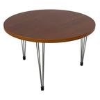 Vintage Ronde Salontafel Design Fritz Hansen Stijl thumbnail 7