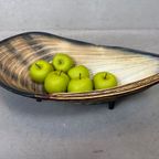 Vintage Xl Mossel Schelp – Kunststof Schaal thumbnail 3