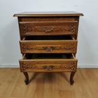 Vintage Queen Ann Ladekastje Ladekast, Commode Dressoir Nachtkastje 13 thumbnail 6