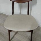 Vintage Louis Van Teeffelen 'Stavanger' Stoelen Voor Wébé thumbnail 7