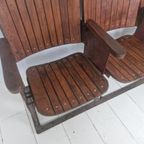 Jaren 30 Art Deco Cinema Bioscoop Stoelen Bankje thumbnail 5