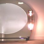 Mid-Century Italian Mirror With Sconces & Console thumbnail 13