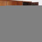 Xl Vintage Mid Century Modern 5-door Scandinavian Wardrobe In Teak, 1960s thumbnail 6