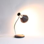 Chrome Gooseneck Desk Lamp, 1960S. thumbnail 12