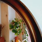 Vintage Kunststof Spiegel Rond thumbnail 2