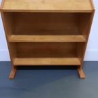 Vintage Berken Secretaire Door Cor Alons Voor Gouda Den Boer, 1950 thumbnail 10
