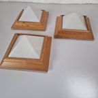 Vintage Jaren 60 70 Scandinavisch Design Grenen En Kunststof thumbnail 9