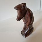 Amsterdamse School ? Aapje Aap Beeldje Houtsnijwerk Kunst thumbnail 8