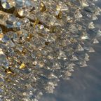 2 Stuks ! Vintage Art Nouveau Stijl Kristal Kroonluchters thumbnail 5