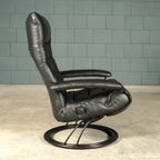 Vintage Draaifauteuil Met Voetsteun – Recliner – Jaren 80 thumbnail 4