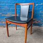 Set 5 (of 6) Deense Teak Stoelen , Findahls Møbelfabrik thumbnail 4