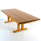 Deense Brutalist Design Eettafel Van Thorsø Møbelfabrik thumbnail 4