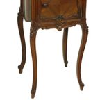 Antieke Gebombeerde Nachtkast Marmer Louis Xv Eind 19De Eeuw thumbnail 9