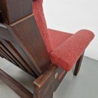 Vintage Wengé Fauteuil Martin Visser Spectrum Brutalist '60 thumbnail 5