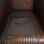 Exclusieve Set Rundleren Aviator Design Fauteuils Met Een Bijzondere Kleurstelling thumbnail 6