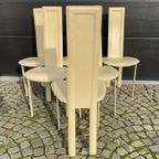 Set Van 6 Quia Stoelen- Elana B Model - Italië Jaren 90 thumbnail 3