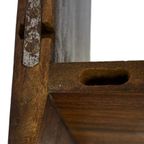Vintage Deens Palissander Wandplank Open Zwevende Plank 60's thumbnail 19