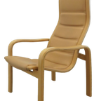 Vintage Yngve Ekstrom Voor Swedese Fauteuil Herenmodel thumbnail 15
