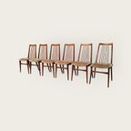 Zes Mid Century Stoelen thumbnail 7