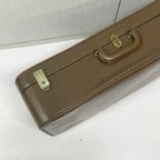 Bruine J70 Skai Koffer Brocante Opberger Suitcase thumbnail 7