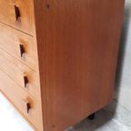 Vintage Ladekast Slotboom Kast Chest Of Drawers thumbnail 4