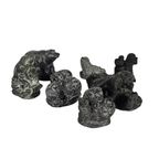 A Wolf Original - The Wolf Sculptures (8) - Hand Made - Canada - 3E Kwart 20E Eeuw thumbnail 6
