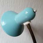 Mooie Vintage Blauwe Bureau Lamp Van Eurolux thumbnail 6