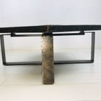 Unieke Brutalist Tafel. Kingma Stijl. Zware Stenen Salontafel. Zeldzaam Mooie Tafel. thumbnail 9