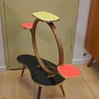 Vintage Plantentafel Bloementafel Tafeltje Bijzettafeltje thumbnail 19
