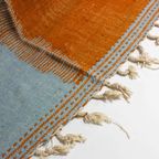 Mid-Century Vintage Handgeknoopt Kilim Vloerkleed In Wol thumbnail 10
