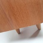 Vintage Danish Sideboard Oak| Dressoir Open Eiken Fineer thumbnail 12