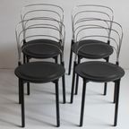 Postmodern Dining Chairs By Giuseppe Raimondi For Tetide 1987, Set Of Four. thumbnail 9