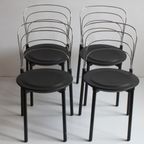 Postmodern Dining Chairs By Giuseppe Raimondi For Tetide 1987, Set Of Four. thumbnail 10