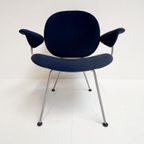 Donkerblauwe Kembo Fauteuil Van W.h. Gispen, Na 2000 thumbnail 5