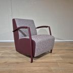 30% Korting - Nieuw - Montel Sue Rainbow - Fauteuil-bordeaux thumbnail 3