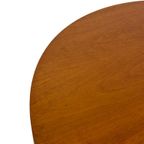 Vintage Bijzettafel Art Deco Stijl Jaren 80 Hout Taletje thumbnail 4
