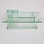 Vintage Glazen Designobject Modernist Modelhuis Uniek Glas thumbnail 6