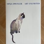 Sonja Dwinger (1925-2012), Yindee (een Kat) thumbnail 2