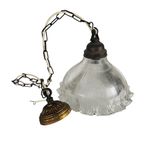 Art Deco - Holophane - Hanglamp - Kristal - 1950S thumbnail 4