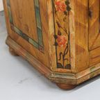 Antieke Beschilderde Bruidskast 1817 thumbnail 4