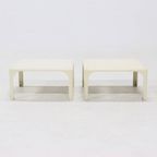 Set Of 2 Demetrio 45 Stackable Tables By Vico Magistretti For Artemide 1960S thumbnail 5