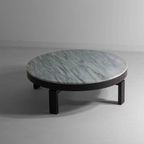 Vintage Rond Mid-Century Marmer Salontafel thumbnail 11