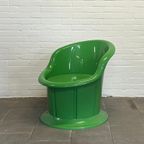 Vintage Popptorp Fauteuil Groen Van Knut & Marianne Voor Ikea thumbnail 6