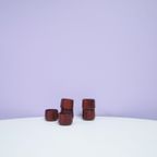 Set Vintage Houten Eierdopjes X6 thumbnail 4